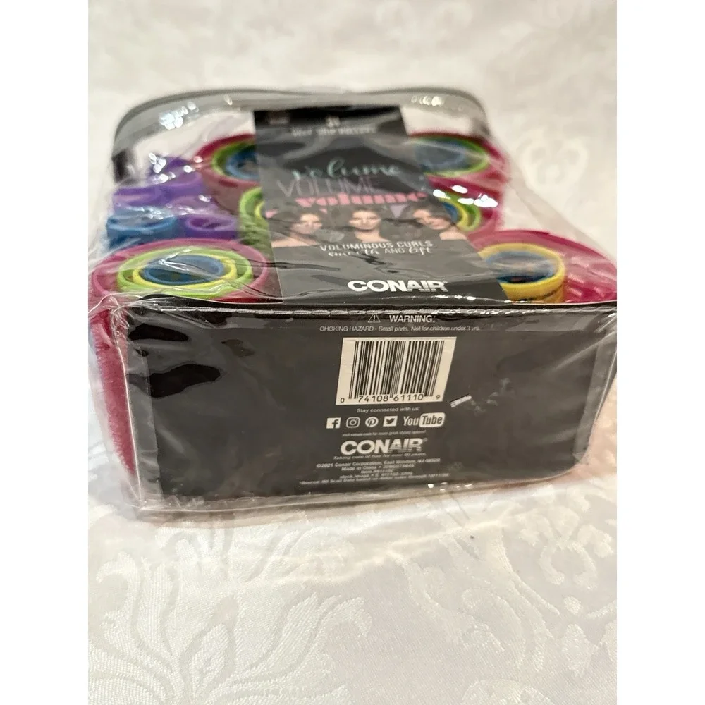 Conair Self-Grip Rollers Assorted Sizes 31 Count Voluminous Curls